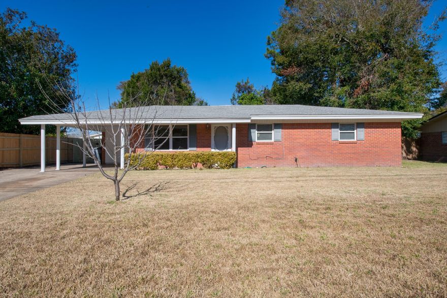 Ahh...home at last! Kick your shoes off and step into home, at 335 Lula Belle Lane. This Mid Century Ranch Charmer is sure to swoon with its classic red face brick. Make your way inside to be welcomed by an oversized living area and open concept flow. The Kitchen is a blank canvas ready for your unique customization. The cabinetry is newly painted and the kitchen island could easily transform into a casual breakfast bar. Down the hallway three rooms welcome you as well as a full bathroom and half bath located in the master bedroom. Spend breezy summer nights in your screened back patio. Generous lot size that your dog will thank you for. Buyer to verify all information deemed important.Hot Tub conveys AS IS.