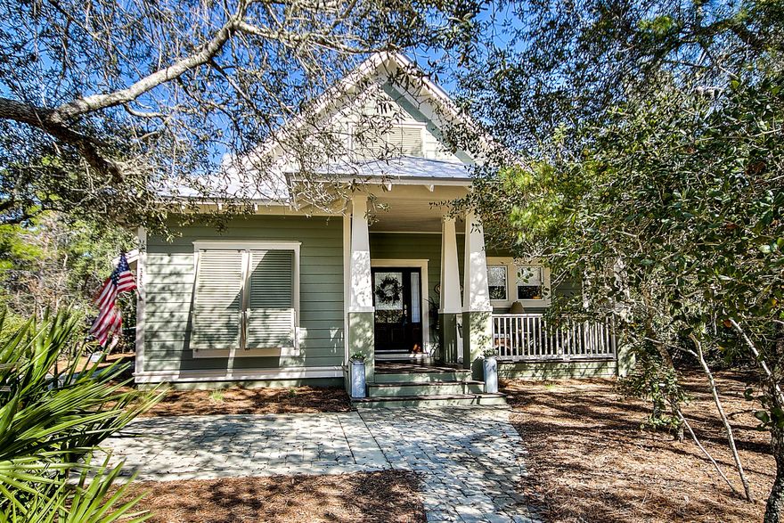 Situated south of 30A in the private gated community of Lake Place at Grayton Beach. Lake place features a community dock on Western Lake, providing easy access for homeowners to paddle to the Gulf of Mexico and beautiful Grayton Beach. This home has been a 2nd home and has been impeccably maintained. Featuring 3 bedrooms plus an additional bunk room and 3 full baths. Two story home with living and master on the main level. Enjoy the private screened porch. Wonderful opportunity for a second home or a full time residence.