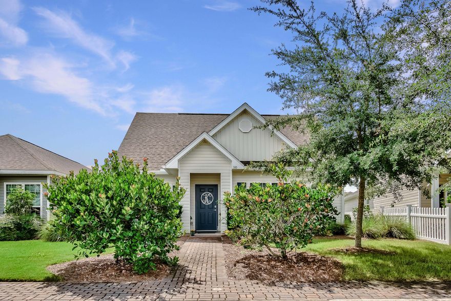 Are you seeking an entertainment-ready Floridian cottage with modern styling, tons of desirable community amenities, and fun water activities? Located in the highly coveted community of Hammock Bay and situated in Schooner Landing, this 3BR/2BA split floor-plan home stuns with tidy landscaping, a covered entry, gutters added, an openly flowing floor-plan, gorgeous faux-wood vinyl flooring, and an open concept kitchen featuring pantry, stainless-steel refrigerator, and a center island w/seating. Recharge in the master bedroom, which has a deep closet and an en suite w/soaking tub, separate shower, and dual sinks. Other features: attached 2-car garage, street parking, negotiable furnishings, adjacent to 60-acre sports complex, community swimming pools and clubhouse, and more! Come See Today!