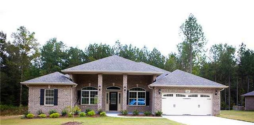 Welcome to Silver Creek Estates located approximately. 15 miles North of the 7th Special Forces & Duke field. The subdivision is also convenient to area schools, shopping & much more. It is like Country Living near the City with county Property Taxes. All the lots in the subdivision are a generous 1/2 acre with plenty of space for your RV or Swimming Pool. Fully Sodded Yard, and Yes a SPRINKLER SYSTEM. This is a 2169 Sq. ft all brick Split 4 bedroom 2 Bath Floor Plan with a Front and Rear Covered Porch. This home features a fireplace with raised hearth,ceramic tile in wet areas and wood in foyer. This home is under construction est completion April 2016. Adams Homes provides a 1 yr home and 10 yr structural warranty