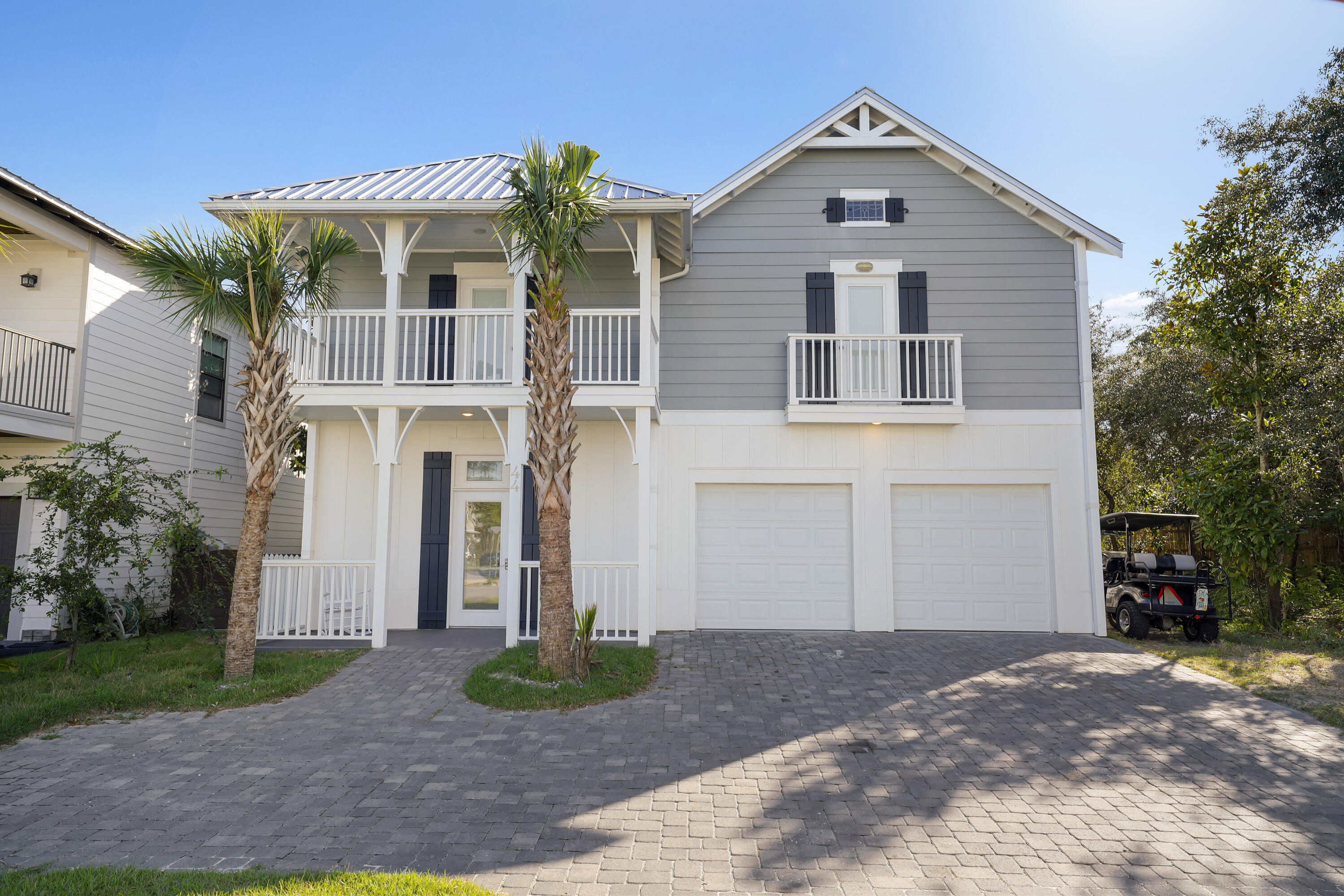 Pending now taking back up offers! Calling all investors! Look no further than this newly built 7 bedroom / 7 bath home located in the gated neighborhood of Frangista Beach. With deeded beach access, a rooftop pool and spa area this home is a must have. Allow your guests to hang out by the fireplace while taking a dip or relaxing in the oversized jacuzzi - all while enjoying the privacy of being on the 3rd floor of this fabulous home. (YES rooftop pool) This home is currently a blank slate and waiting for the perfect owner. It has not been previously rented as it is a newly built home - but rest assured the rental projections exceed $248K NET. With oversized bedrooms and a heated and cooled garage this home totals over 3800 sq ft heated and cooled livable space.