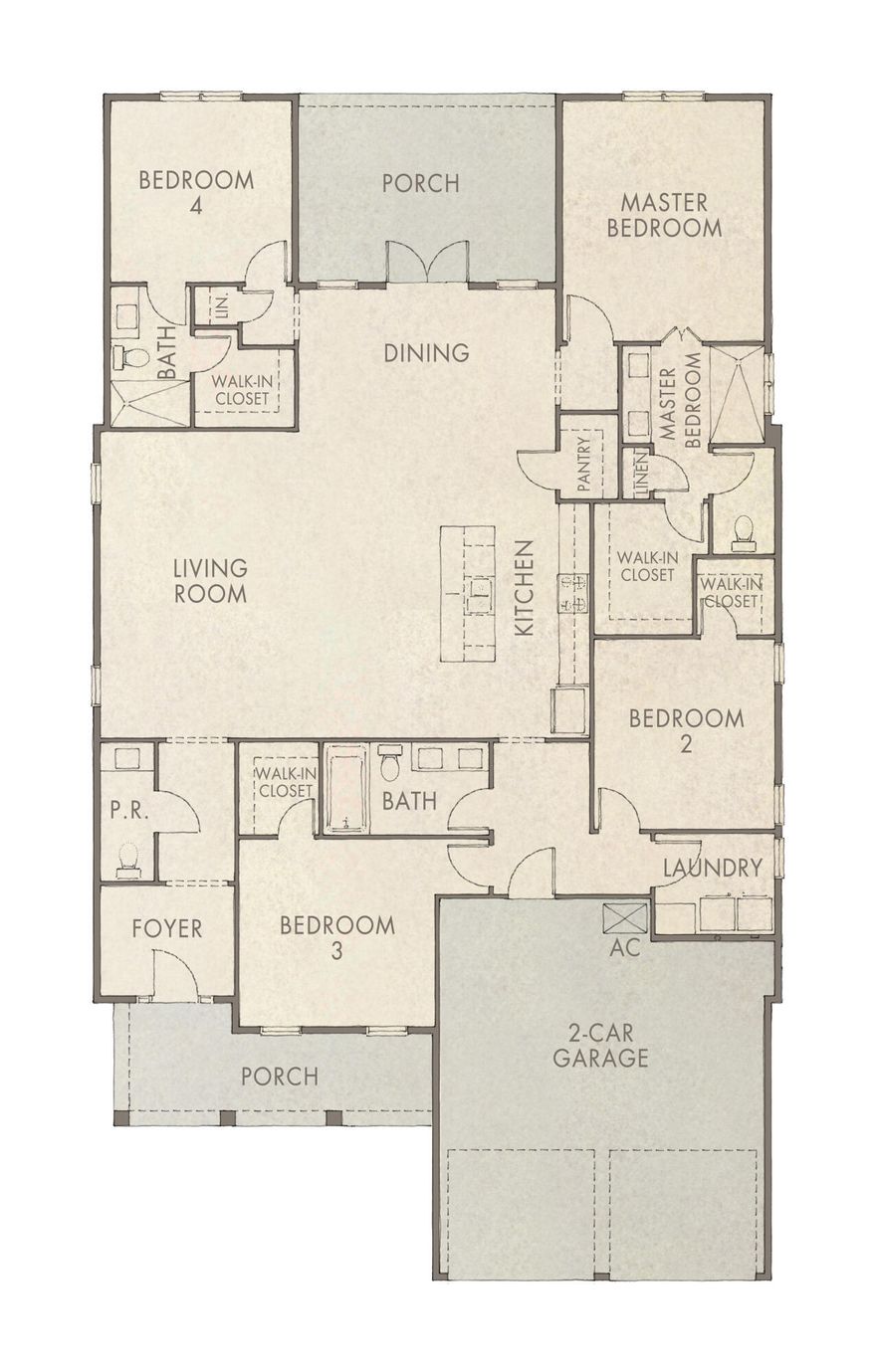Entered for comp purposes only. Appraiser, please see contract for a full list of features and upgrades. The Bamboo plan from Huff Homes is a single-level and has 4 bedrooms, 3.5 bathrooms and a 2-car garage with private pool. Luxury interior features include 10' ceilings, crown molding throughout the main living area, solid core raised panel MDF doors, Medallion wood flooring throughout, Quartz C countertops throughout, wood cabinets with easy glide drawers, glass stacked cabinets in kitchen, upgraded Bosch range and appliances, plus more. The Watersound Origins community is one of South Walton's most coveted neighborhoods for its exceptional amenities, beautiful new homes, and prime location. Amenities include the Village Commons pool & fitness center, sports courts, miles of nature trails, dock access to Lake Powell, unlimited golf, and lots of green space for outdoor play. The all new Watersound Town Center brings a new level of excitement and convenience to the community with a Publix Super Market, delicious restaurants, healthcare facilities,and more right at the entrance to the neighborhood!

*Pricing may not include all options or fees and is subject to change. Please contact our Watersound Community Specialists for the latest information.