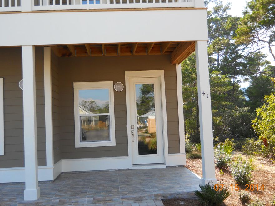 Cute beach house located North on 393 from 30A. Master bedroom and bath located on first floor with additional full bath. Second floor has 3 bedrooms and 2 full bathrooms. Hardwood floors throughout and tile in bathrooms. Granite in all bathrooms and kitchen. Stainless steel Kitchen Aid appliances. Owner will allow a dog with a $700.00 pet deposit, $300.00 Non-Refundable. Sorry NO Cats.Tenant responsible for all utilities.