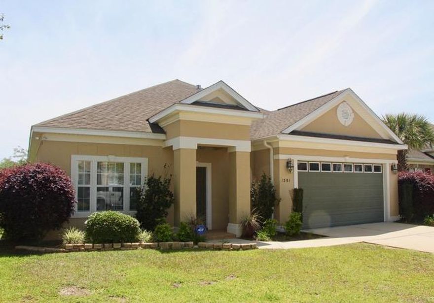 Lovely home located in the Newport subdivision and conveniently located close to shopping, recreation, beaches, Hurlburt Field and Eglin AFB. This home is in superb condition and ready for immediate occupancy. The ceiling heights and room sizes throughout this home create a remarkably expansive feel. The living room and dining room are combined, and the kitchen and family room are nicely adjoining. The kitchen features a breakfast bar, beautiful granite countertops, stainless steel appliances, and beautiful cabinetry that provides ample space for storage. The additional living room includes a fireplace and French doors that lead out to the backyard. The family room opens to a covered and screened area and a fenced backyard. Newport subdivision has a secluded feel and no thru traffic!