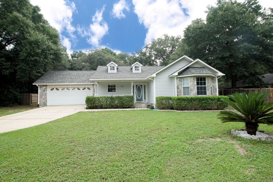 Back on Market !  Buyer financing fell through! 
 Nestled on a Cul De Sac this homey 3-bedroom home has the convenience of nearby shopping and restaurants and the privacy of a small estate.  Home features newer vinyl plank flooring and carpet. Roof 2015, AC 2017 Large sunroom with hot tub (As IS). Large, fenced back yard