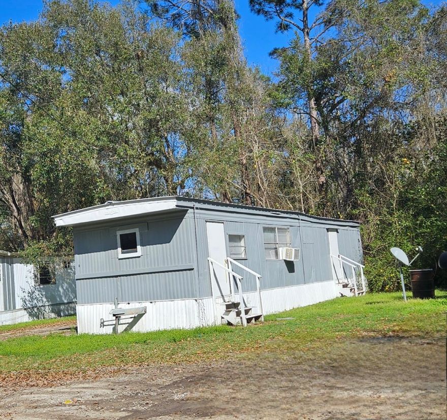 Recently remodeled single wide mobile home located in a quiet park.