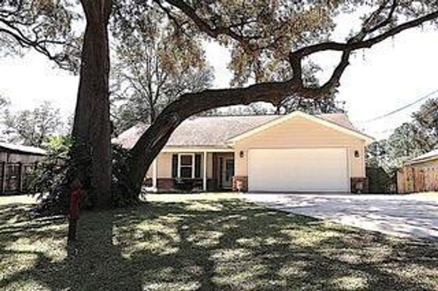 **Available July 4th****Pets considered with owner approval**Welcome to this inviting 3-bedroom, 2-bath home nestled under the shade of mature oak trees in a quiet, established neighborhood. With timeless curb appeal and a spacious two-car garage, this property offers comfort, charm, and functionality.Step inside to find an open-concept layout featuring a cozy living area with a brick fireplace and mounted TV--perfect for relaxing or entertaining. The kitchen boasts classic white cabinetry, granite countertops, and a large pantry, all connected to a bright dining nook with plenty of natural light.The master suite offers a peaceful retreat with tray ceilings, a walk-in closet, and a private bath. Two additional bedrooms provide flexible space for family, guests, or a or a home office.

Out back, enjoy the fully fenced yard complete with a fire pit areaideal for gatheringsand a screened-in patio with ceiling fans for comfortable outdoor dining year-round.

Other highlights include ceiling fans in every room, wood and tile flooring throughout, and updated neutral paint colors that suit any style.

This home blends cozy charm with modern conveniencesdon't miss the chance to make it yours!

**All pets are registered via pet screening, and all assistance animals are verified through the same screening process.**

**Carpet cleaning (if applicable) & Admin Fee charged **

Tenant to verify all data. Please contact Sound Choice Real Estate to schedule a showing- 850-389-8533.

***Approval is based on several factors as follows***
- Rental History and Verification
- Employment History and Verification
- Credit History
- Criminal Background & Terrorist Database Check
- Pet Verification
