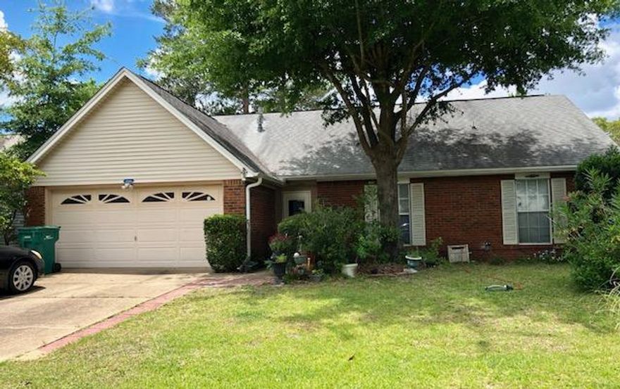 Enjoy 4 bedrooms and two full baths conveniently located in Blue Pine Village. Close to Mid Bay bridge access to the beautiful Destin area beaches and shopping. Home has two car garage, screened porch, eat in kitchen and large family room with floor to ceiling stone wood burning fireplace. Master bedroom and two additional bedrooms on the first floor with large bedroom at the top of the stairs. Master bedroom has large walk in closet and en suite bathroom w/double vanity and shower/tub combination. 1 additional bedroom also has a walk in closet. Indoor laundry area with washer and dryer. Privacy fenced back yard you can enjoy for the screened back porch. Owner will consider a dog or female cat that is spayed/neutered and at least a year old with pet fee and deposit. $1800/month.