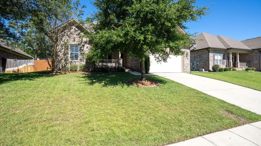 Beautiful 3 bedroom/2bath plus office in Hawk's Landing with open living plan and split bedrooms. Large backyard with patio and plenty of entertaining space. Convenient location in highly desirable city of Niceville.2 x 6 exterior wall framing, R-19 exterior wall insulation, high impact windows, Legacy brand cabinetry in the kitchen and bath (raised vanities in the baths), stainless steel appliances, 3 cm granite in the kitchen and baths, tile backsplash, 5 1/4 trim, crown molding, tile throughout living, dining, laundry and all baths. Brand new carpet in all bedrooms. 9 ft ceilings throughout home, Mana-Bloc plumbing system, sprinkler system on timer, alarm system. Storage shed for lawn and garden equipment on a 10x10 concrete slab included. Hawks Landing is an enclave of just 35 homes sites with quiet cul-de-sac just west of Twin Cities Hospital. Quick access to both Hwy 85N and 85S, central to both Hurlburt Field, Eglin, AFB, 7th Special Forces Army Base, and Duke Field. Close to Northwest Florida State College, shopping, restaurants, public boat launches, and quick access to the beaches of Destin. The subdivision is adjacent to Turkey Creek North, a beautiful park with boardwalk walking trails and water access. Don't miss this great home and location! 