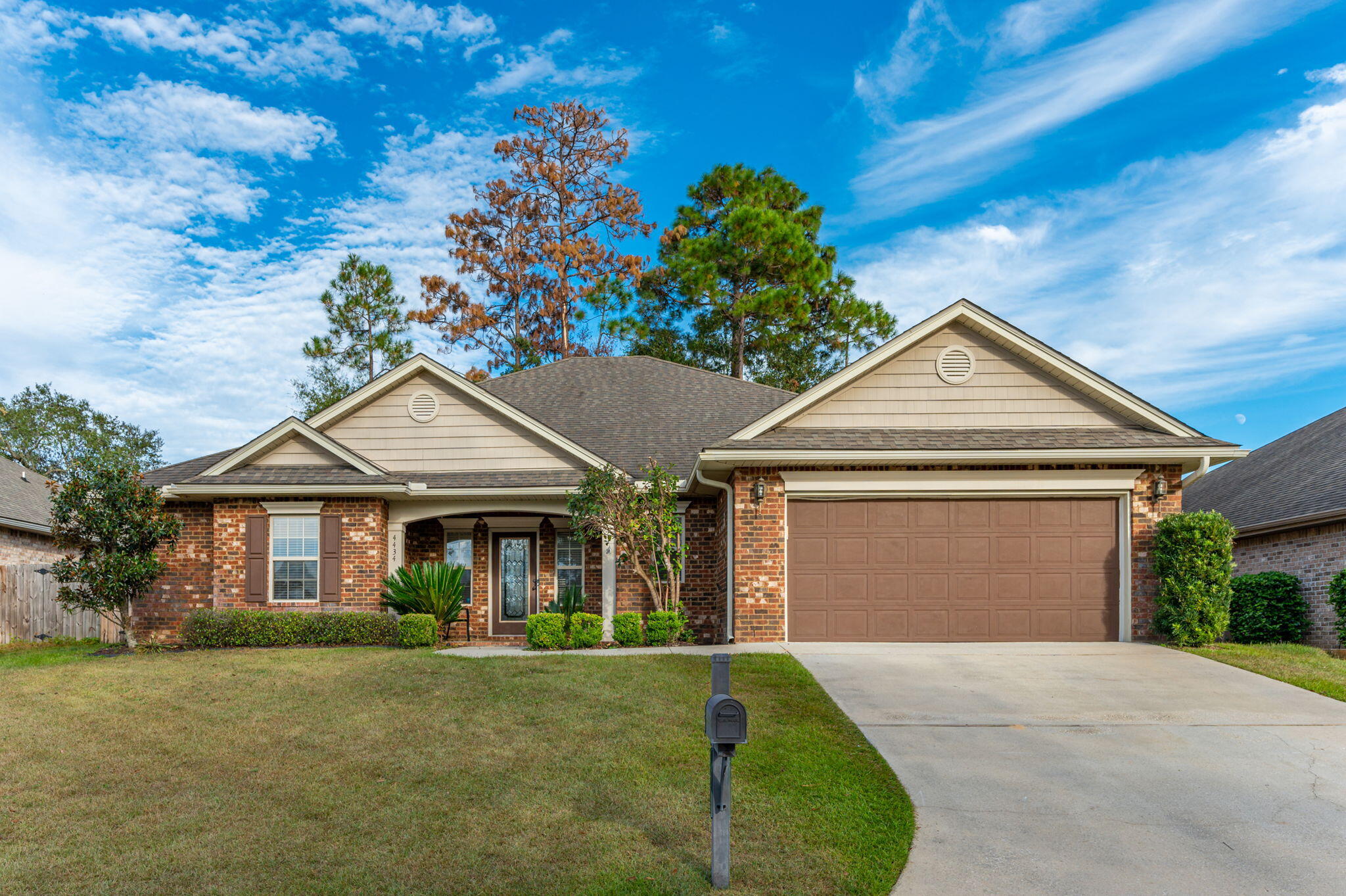 AVAILABLE NOW! Beautiful 4 Bed / 2.5 Bath Home in Duggan Pond Estates -- South CrestviewDon't miss this stunning Cambridge Plan home located in the highly sought-after Duggan Pond Estates community! Featuring a split bedroom layout, this 4-bedroom, 2.5-bathroom home offers space, style, and comfort for modern living.As you enter, you're welcomed by a convenient mud area--perfect for shoes, bags, and jackets. Straight ahead, you'll find a spacious great room with French doors that open up to a heated and cooled sunroom -- ideal for year-round enjoyment. To the right of the great room is a beautifully designed kitchen complete with granite countertops, stainless steel appliances, and plenty of workspace for cooking and entertaining. All wet areas feature elegant porcelain tile, combining durability with a modern look.
This home is perfectly situated in South Crestview, offering easy access to schools, shopping, and commuting routes while being tucked away in Duggan Pond Estates.
NO smoking. 600 minimum FICO credit score required in addition to meeting rental criteria. Pets and small dogs allowed upon approval with a non-refundable pet fee.
All applicants are required to complete an application on https://onefamilypropertyservices.petscreening.com/
regardless of if they own a pet or not. Applicants with an ESA are also required to complete the application.
This property is a part of a Homeowners Association and tenants will be required to adhere to certain rules and restrictions. If you have any questions, you may request to view the HOA Covenants prior to application.
** Fees Required once an application is approved include, but may not be limited to: Security Deposit, Non-Refundable Fees (cleaning and rekey), $20 Certified Mail Fee, and Pet Fees (when applicable)