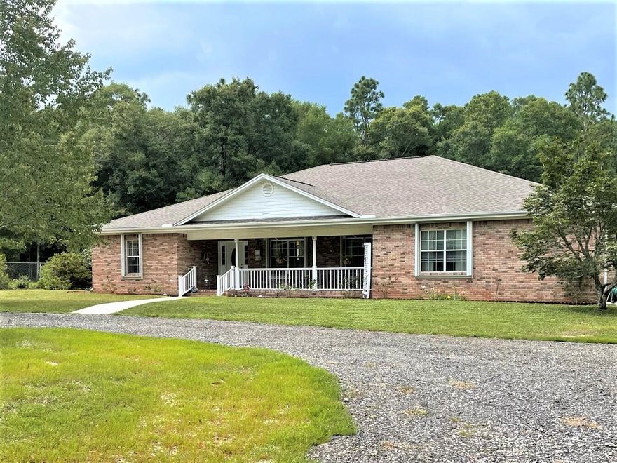 *INGROUND POOL* Ready for summer? Then look no further, this 3/2/2 home situated on 1 acre has it all and waiting for your personal touch! The oversized bedrooms and walk-in closets give you plenty of space for storage! The front family room is the perfect place for your home office! Come enjoy your living room with a gorgeous view of your inground pool! Or better yet enjoy the evening on your screened in porch! The oversized 2 car garage, along with 11x20 dual loft workshop with lean-to and electricity, gives you plenty of space for crafts and hobbies. This property has room for you garden. New roof 2020, New A/C 2019 No HOA, Schedule your showing today!