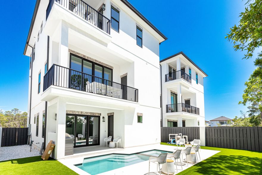 **Remarks:**Brand new construction delivering $190k+ in projected gross rental income, located in the highly sought-after Sea Croft Cottages community just moments from 30A. This 7-bedroom, 7-bath home is designed for maximum rental performance and guest experience, featuring a private pool with spillover spa, multiple outdoor living areas, and a spacious open-concept interior.Enjoy close proximity to Gulf Place, Ed Walline Beach Access, and popular dining spots like Shunk Gulley. Thoughtfully designed with high-end finishes, a gourmet kitchen, and ample entertainment space, this home offers both luxury and functionality.Ideal as a turnkey investment or second home, this property combines strong income potential with an unbeatable location along Scenic Highway 30A.