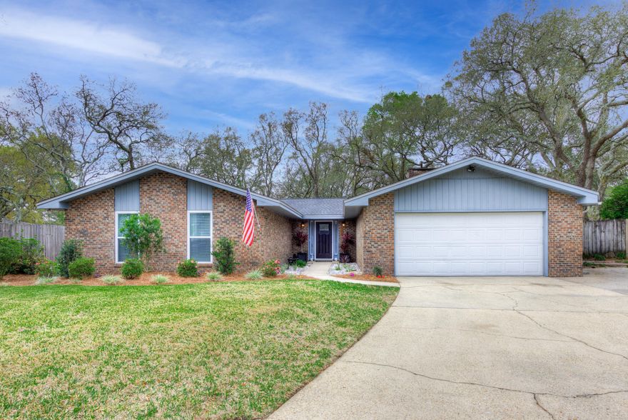 Multi Offer Highest and best by end of day 4/17 Current owners took a very nice home and made it even more GORGEOUS. This 4 bed/2 bath home has nearly 1900 square feet on almost 1/4 acre and is in a cul-de-sac as well. The open concept and many upgrades throughout includes a 2018 roof, all new flooring (tile in bathrooms, carpet in bedrooms, & LVP everywhere else), all windows replaced (except 2 side panels at front door), 2 new sliding doors, 1 new French door, new A/C, and popcorn ceiling removed, kitchen has all new cabinets, counter tops, Subway tile backsplash, stainless steel sink, appliances, and light fixtures, bathrooms with all new vanities, sinks, faucets, mirrors, and new vanity light in master bath, large storage shed added in backyard, St. Augustine sod, and new lawn sprinkl