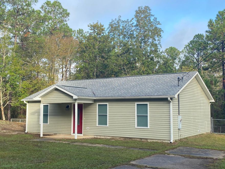Great Country location! but close to Crestview.  Just over three acres of beautiful acreage that is partially wooded and cleared. A clear sandy bottom creek runs along the back end of the property. Home has been recently renovated. Roof 2014. Listing agent is one of the sellers.