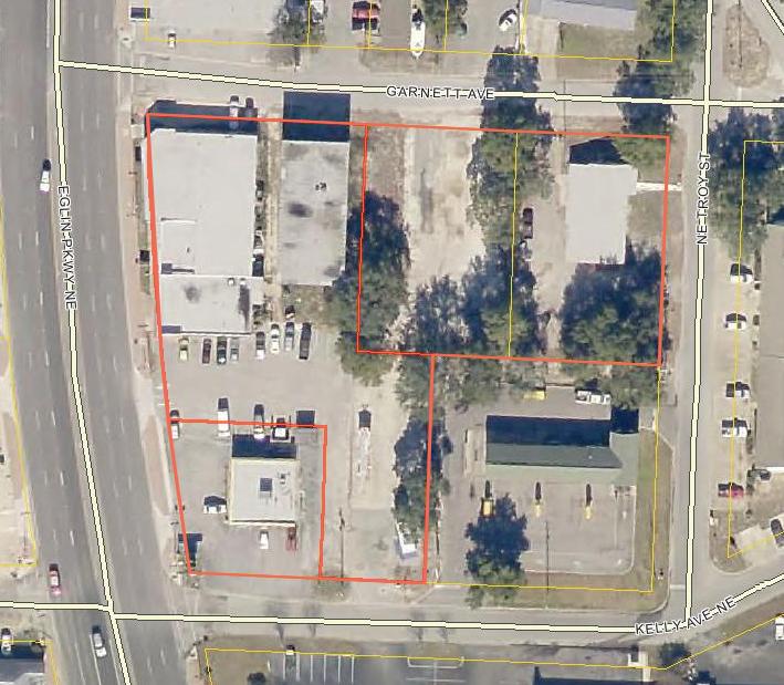 1.73 acre parcel, 4 parcel ids, great development site, retail, drugstore, restaurants, etc