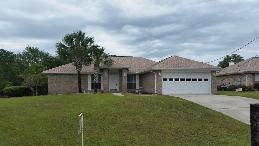 **VERY WELL KEPT MODERN HOME LOCATED ON A CUL-DE-SAC**HIGH CEILINGS THROUGHOUT**SCREENED PORCH**NATURE PRESERVE BEHIND HOUSE TO ENJOY WATCHING WILDLIFE**NEW ROOF 2016**NEW SEPTIC DRAIN LINES 2016**A/C SERVICED RECENTLY & IN GOOD CONDITION**WASHER/DRYER CONVEY**NEW WATER HEATER IS UP TO CODE W/ AN OVERFLOW TANK**NEWER GARAGE DOOR OPENER W/ INSULATED DOOR**LOTS OF ATTIC STORAGE SPACE**BEAUTIFUL LANDSCAPING W/A RED ROSE BUSH THAT PRODUCES AN ABUNDANCE OF GORGEOUS FLOWERS**SHED OUT BACK**KITCHEN HAS BREAKFAST BAR, NICE GRANITE, WHITE CABINETS**GARBAGE DISPOSAL**MICROWAVE/STOVE/REFRIGERATOR ARE VERY MODERN**SPACIOUS MASTER W/HIS & HERS CLOSETS**LINEN CLOSET, WATER CLOSET & SEPARATE VANITIES**ADDITIONAL BEDS & BATHS ARE SPLIT FROM MASTER**MAKE THIS HOUSE YOUR HOME TODAY**SURE TO PLEASE**CALL NOW