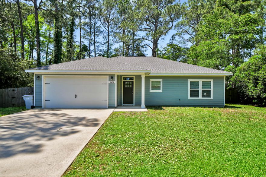 Step inside this lovely home and feel instantly welcomed by the stylish panel door and spacious foyer. The wood grain tile flooring and FRESH PAINT adds a touch of warmth throughout. The living room is the perfect spot to relax. And let's talk about the kitchen--it's a home chef's dream! With sleek white cabinets, quartz countertops, and stainless steel appliances. The dining area is bathed in natural light, making meals even more enjoyable. In the master bedroom, you'll find your own private retreat. Complete with a Trey ceiling, fan, and ensuite bathroom. Fire pit out back! High speed internet INCLUDED. NO smoking. 600 minimum FICO credit score required in addition to meeting rental criteria. Pets allowed upon approval with a non-refundable pet fee and with a Petscreening.com report.
