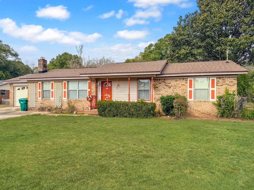 This charming brick home offering 3 bedrooms and 2 bathrooms with a welcoming layout, The kitchen offers a breakfast bar perfect for casual meals, while the spacious back yard includes and nice workshop ideal for hobbies or extra storage. A great place to settle in and make your own!