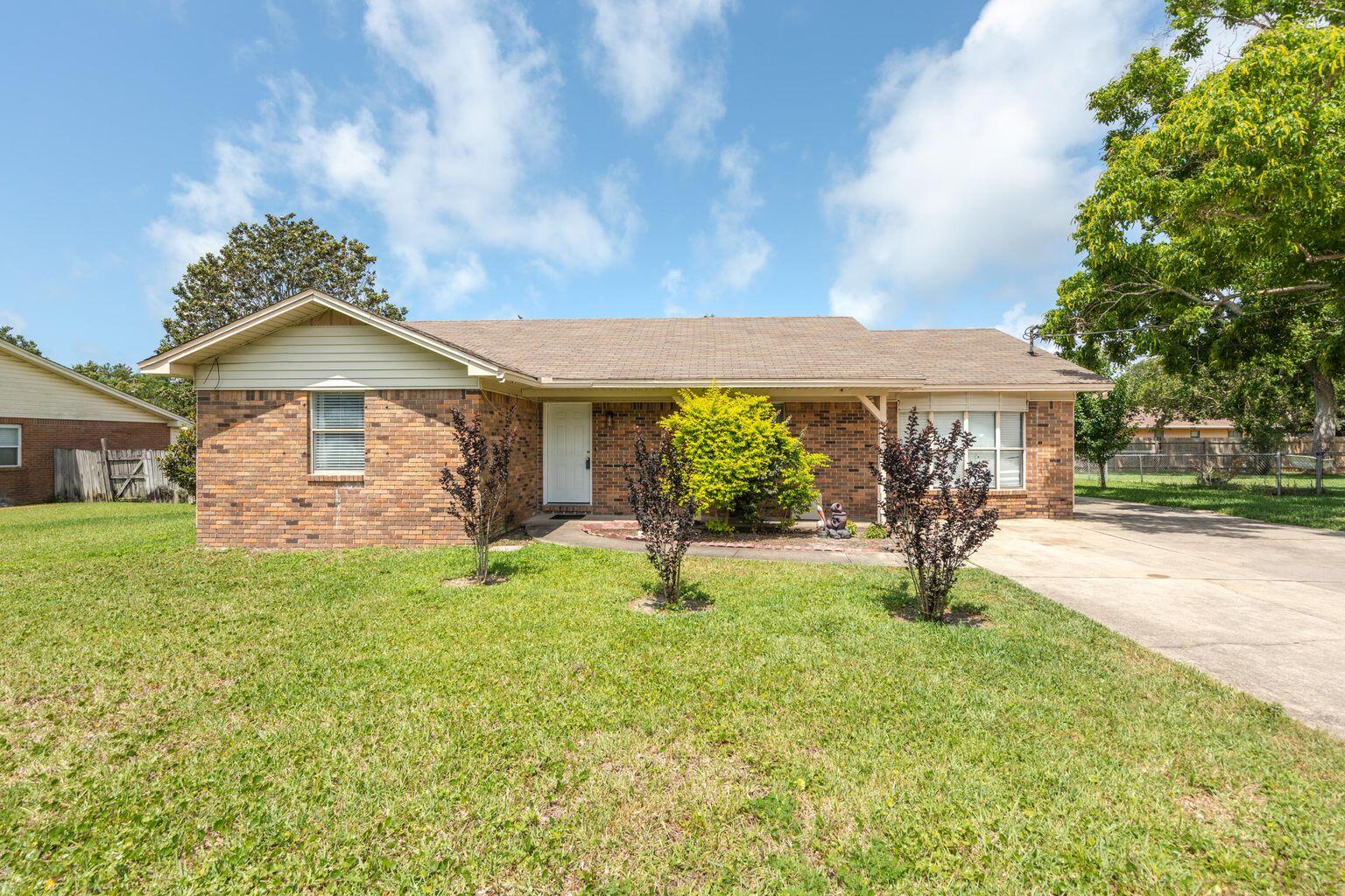 Beautifully remodeled house in the heard of Destin. Rare brick house with 5 bedrooms and 3 full baths with NO HOA! Long driveway for boat and RV. Spacious living space and newly build deck to sip on a morning coffee or evening beverage! HVAC - Nov 2019; Water Heater - Aug 2018. Roof 12/2021. Look no further for your Destin Oasis. Buyer to verify all information deemed important to him!