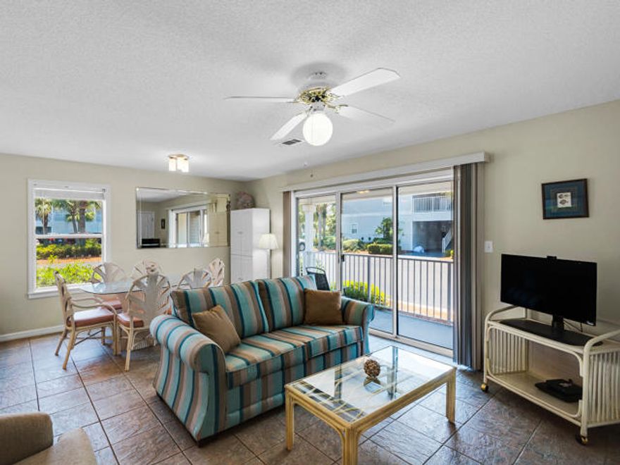 A RARE OPPORTUNITY AWAITS YOU! YOUR CHANCE TO OWN A LARGE 2 BEDROOM 2 BATH UNIT AT BEACHSIDE VILLAS. VILLAS ARE LOCATED IN A QUIET NEIGHBORHOOD OFF OF SCENIC HWY 30A NEAR SEASIDE, , SEACREST, ALYS BEACH AND ROSEMARY BEACH. JUST STEPS FROM THE BEACH AND EASTERN LAKE.
