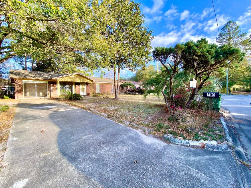 NEW ROOF! NEW HVAC! One Owner Home! This brick 3 bd 1 bath home has a large fenced backyard with mature trees and flowing shrubs, a greenhouse and a garden shed.Located on street that ends in a cul-de-sac. The interior has is almost like a blank canvas waiting for you to put your own personal touches and cosmetic updates. The big ticket items are done! The garage was enclosed to increase the interior square footage, and there is now flexibility in how to utilize the space. The kitchen features wood cabinetry that could easily updated to the color of your choice with a simple coat of paint. If you are looking for an affordable property that is move in ready as is, but has lots of potential then this home should be at the top of your list! Don't miss out!