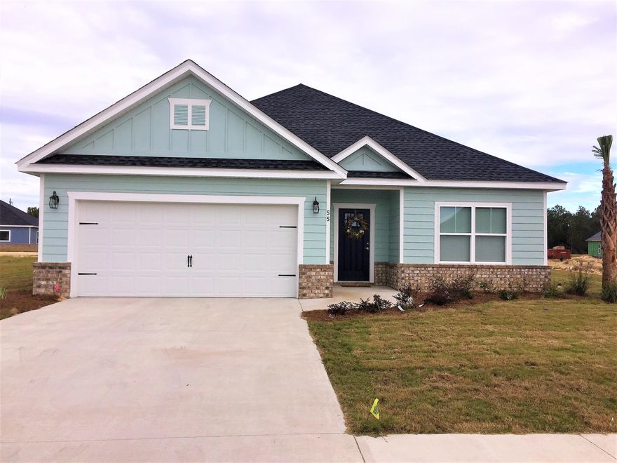 2017 Parade of Homes winning builder! The Carly A is a 2018 SQ FT floor plan with 4 bedrooms, 2 bathrooms, and a 2 car garage! Granite countertops and stainless steel appliances add elegance and durability to a spacious kitchen. Open spaces connect a large family room with the dining area & kitchen. The master bathroom is designed for serenity and space with a his/hers sinks, tiled shower, and water closet. The Owners Suite is fantastic! The covered back porch is the perfect place to make memories with friends and family. Coming Soon - On-site model home open daily. Interior photos are of a similar Halifax Home and are not of subject property.