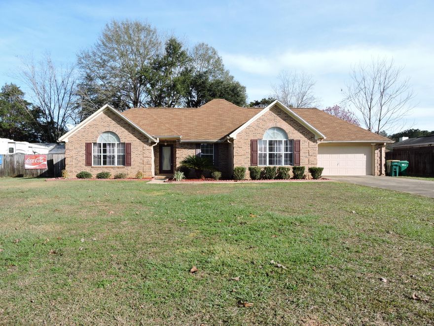 Available NOW! Still close to shopping, Davidson Middle School & Crestview High. Home sits on a large, level lot with longer driveway, privacy fenced back yard, storage building/workshop, and large jungle gym for the kiddos. Inside you will find trey ceiling in family room, cathedral in master B/R & one additional bedroom & skylight in kitchen. Master B/R has his & her walk-in closets, bath has separate shower. Additional bedrooms are good size with larger closets. Kitchen has new butcher block counters and recessed sink and new faucet with plenty of counter & cabinet space as well as a breakfast bar. There is also a butler's pantry with additional storage.  Schedule your showing today!