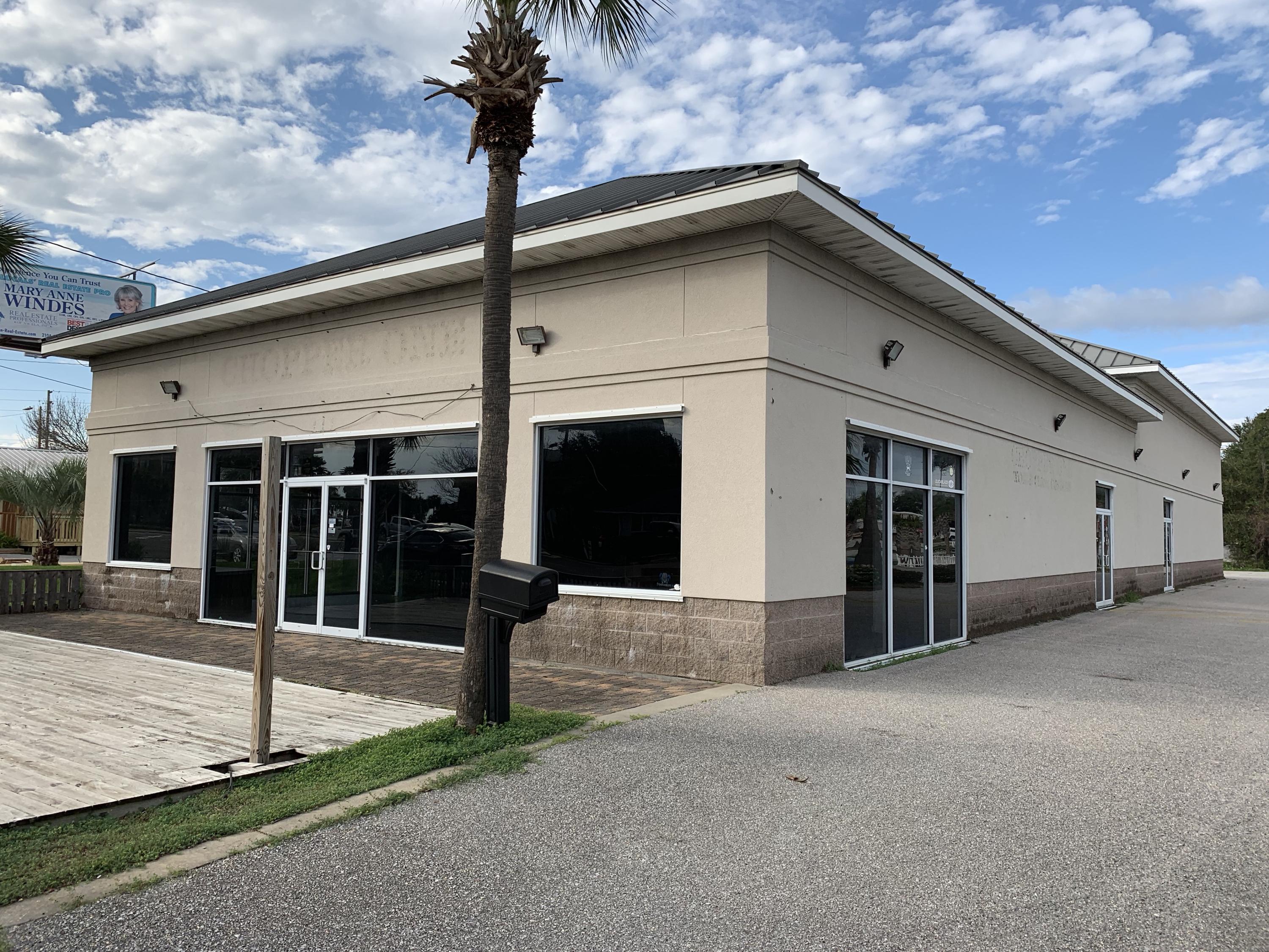 An awesome retail location directly across the street from the harbor, and in sight of the Emerald Grande.Excellent visibility on Hwy 98 (Harbor Blvd) and high traffic count. This retail building contains 6,850 sq ft, 4,605 sq ft heated and cooled.Extra features include 7,260 sq ft of asphalt for excellent parking, 400 sq ft of pavers, and 576 sq ft of wood decking in the front access of the building.The exterior is stucco, with commercial metal roofing.All specs to be verified by the buyer.Call today to schedule a showing.