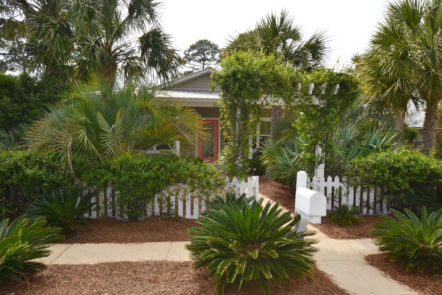 Great 3 bedroom, 2 bath single story home ''Junes Dunes'' in Sea Dunes subdivision. So close to the beach via the bike paths along Allen Loop Road!! Nice High and dry lot in Flood Zone ''X'' with natural vegetation that's easy to maintain with a new lawn pump. Enjoy privacy in both the front and rear yard with large covered and screened porches! The DETACHED 1 CAR GARAGE is connected with a breeze way convenient for carrying in groceries. The kitchen and living room are open to one another and provide for easy entertaining. Desirable neutral colored tile can be found throughout the main living areas and carpet in the bedrooms. Relatively new HVAC system and elec hot water heater!! This home is a must see if considering South Walton. Sea Dunes is a NON Short Term Rental Community !