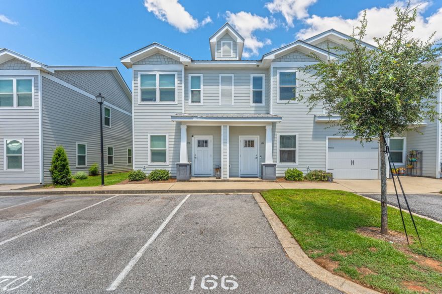 Possibility of existing FHA loan assumption with qualification.  Great 3 bedroom 2 1/2 bath townhome in the expanding area of Freeport. Quartz countertops, stainless steel appliances, screened in back porch with no neighbors immediately behind this unit. Conveniently located a few minutes from many goods and services. Community pool and BRAND NEW community amenities of pickleball court, half basket ball court and playground. Contact me today to schedule a private tour!