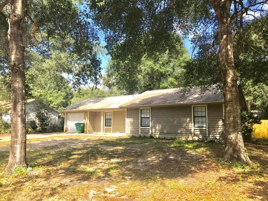 Property is a 3 bedroom 2 bath on .33 of an acre. Home has a metal roof, large backyard. Pocket Listing