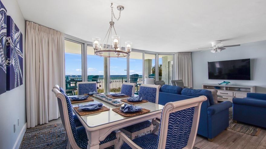 CURRENTLY UNDER CONTRACT, SELLER WILL CONSIDER BACKUP OFFERS.GOURGEOUS custom LUXURY condo in Panama City Beach, Florida is now available for sale. This very special 2 bedroom plus BUNK condo in Long Beach Resort has been meticulously renovated, designed & decorated. FULL renovation in March 2022 with so many unique and special touches throughout. The condo comes fully furnished and stocked, just bring your suitcase. Ready to live in as a primary home, 2nd home getaway or vacation rental. Spacious layout with a combined family and dining room that will accommodate a large family, friends & guests for fabulous entertaining. 2 large bedrooms that are BOTH Gulf Front with floor to ceiling windows. Walk out from each bedroom or living area onto your massive balcony overlooking the Gulf.