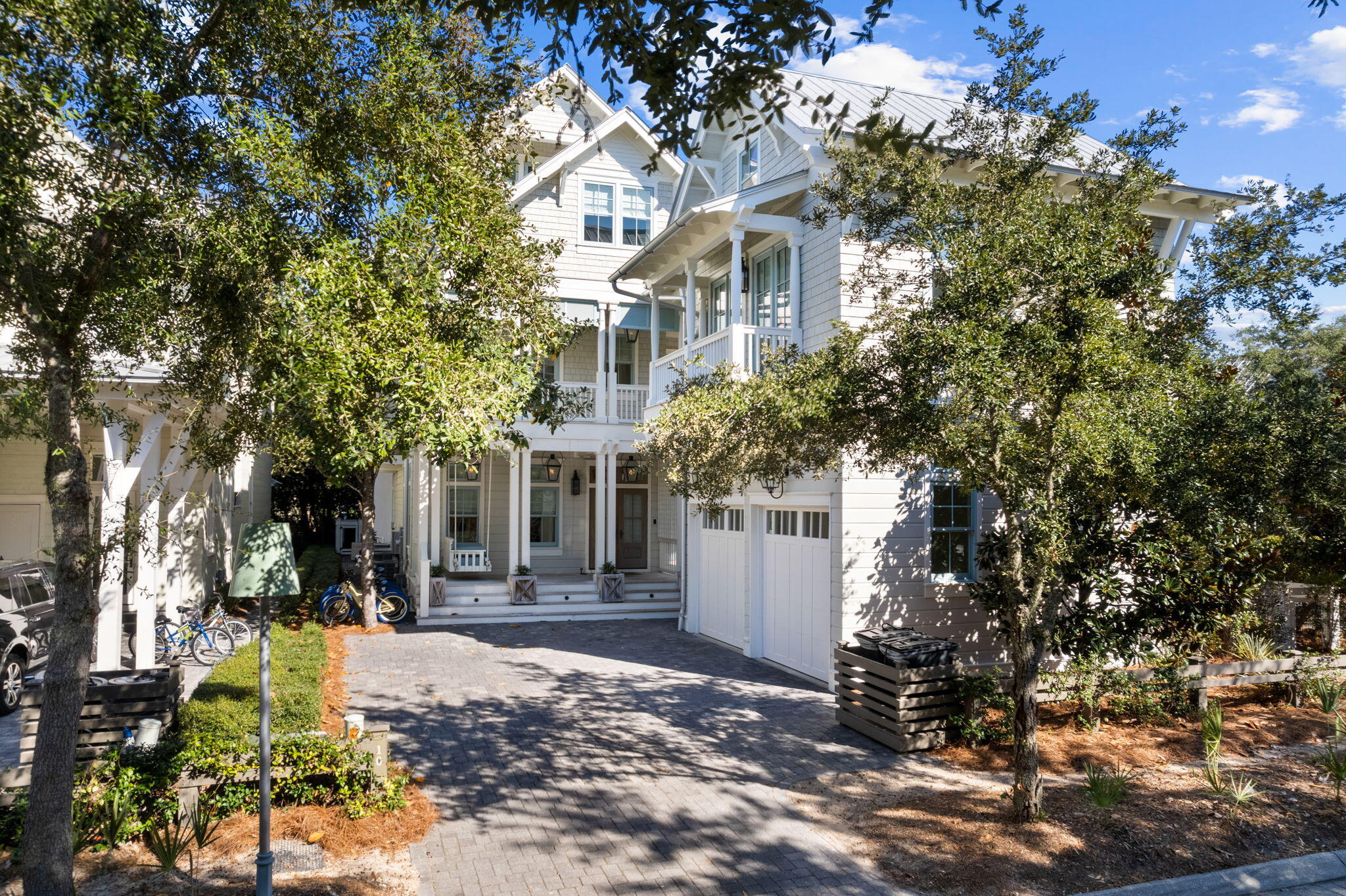 Discover the epitome of luxury living in the heart of WaterColor's sought-after Lake District. This stunning beach house has been impeccably updated and professionally designed to create a serene retreat where every detail has been thoughtfully considered.The first floor welcomes you with an open-concept layout featuring elegant shiplap walls, a cozy gas fireplace, and a chef's kitchen outfitted with marble countertops, Wolf & Subzero appliances, soft-close cabinetry, and a walk-in pantry. The dining area offers picturesque views of a private, heated pool that spans the length of the home. A guest bedroom, full bathroom, and powder room complete this level with style and convenience.On the second floor, a spacious media room serves as a central hub. Continued... Discover the epitome of luxury living in the heart of WaterColor's sought-after Lake District. This stunning beach house has been impeccably updated and professionally designed to create a serene retreat where every detail has been thoughtfully considered.

The first floor welcomes you with an open-concept layout featuring elegant shiplap walls, a cozy gas fireplace, and a chef's kitchen outfitted with marble countertops, Wolf & Subzero appliances, soft-close cabinetry, and a walk-in pantry. The dining area offers picturesque views of a private, heated pool that spans the length of the home. A guest bedroom, full bathroom, and powder room complete this level with style and convenience.

On the second floor, a spacious media room serves as a central hub. The master suite is a luxurious haven with a private balcony, a spa-like bathroom that includes a soaking tub and dual shower heads, and a walk-in closet with custom California Closets built-ins. An additional guest bedroom with an en-suite bathroom and private balcony access provides comfort and privacy for guests.

The third floor is designed for entertaining and relaxation, offering a sitting area with a wet bar, two guest bedrooms, a charming bunk room with barn doors, and a shared bathroom. Ascend to the fourth floor to the tower, where stunning sunset views create an unforgettable experience.

Adding to the property's allure is a detached guest house above the garage, complete with a full kitchen, living area, bedroom, bathroom, and loftperfect for visitors or additional rental income.

With over $250K in gross annual rental revenue, this home is both a tranquil escape and an exceptional investment opportunity. Experience coastal elegance, comfort, and functionality in one of WaterColor's most desirable locations.