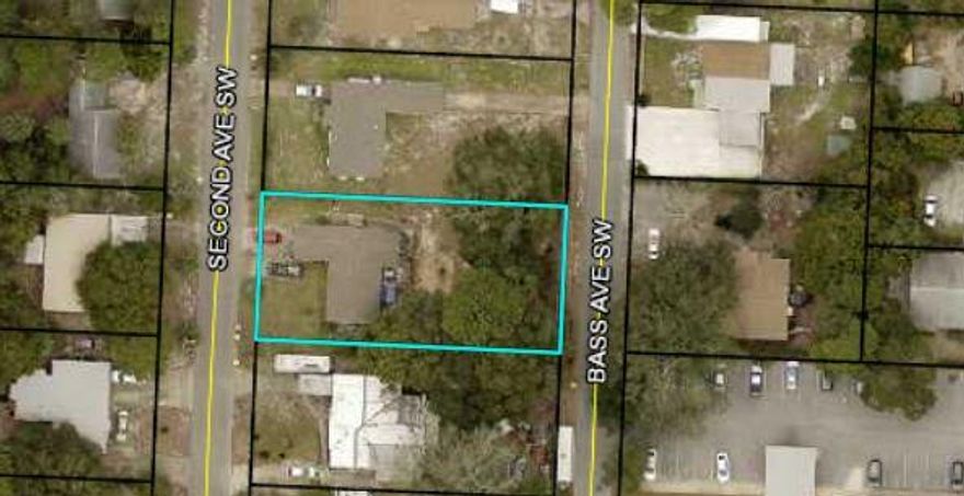 Flippers! Builders! or Handy Home Owners! This Home is Situated on a Large Lot Between Bass St and Second Ave. Just a Couple of Blocks North of Hwy 98 and Central to Shopping, Beaches, and Bases.  (measurements and all pertinent facts to be verified by Buyers) Appliances do not convey.