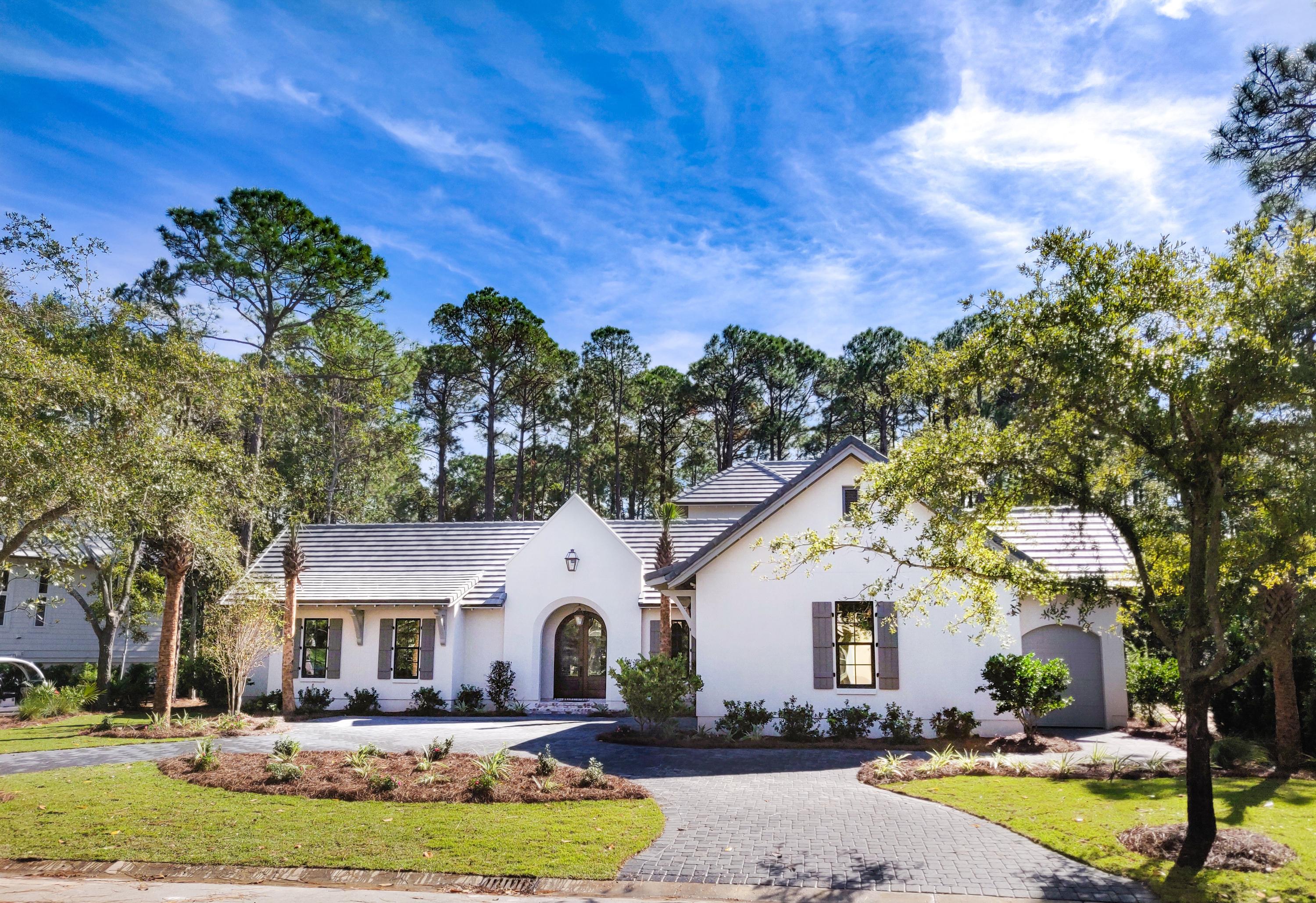 NEW HUFF HOMES OF FLORIDA HOME JUST COMPLETED in the Exclusive Gated Neighborhood of BURNT PINE AT SANDESTIN GOLF & BEACH RESORT. RARE NEW BURNT PINE Home will have 4 bedrooms 4.5 baths with a Pool and Summer Kitchen and a large screened porch. Private Master Bedroom Suite and a Guest Bedroom will be on the First Floor and Each Bedroom will have it's own bath. UPSTAIRS will have 2 Guest Bedrooms with Their Own Baths AND a Second Living Area.Open Concept Floor Plan with Hardwood Floors thru the entire house, High Ceilings, Quartz Countertops, Custom Cabinets, Stainless Appliances, 8 Foot Solid Core Doors AND a 3 car Garage. HOME DETAILS WILL ALSO HAVE BEAMED CEILINGS, BRICK AND SHIPLAP WALLS, CUSTOM FIREPLACE AND HIGH END APPLIANCES. Home sits on a Very PRIVATE BURNT PINE LOT.
