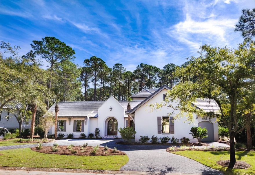 NEW HUFF HOMES OF FLORIDA HOME JUST COMPLETED in the Exclusive Gated Neighborhood of BURNT PINE AT SANDESTIN GOLF & BEACH RESORT. RARE NEW BURNT PINE Home will have 4 bedrooms 4.5 baths with a Pool and Summer Kitchen and a large screened porch. Private Master Bedroom Suite and a Guest Bedroom will be on the First Floor and Each Bedroom will have it's own bath. UPSTAIRS will have 2 Guest Bedrooms with Their Own Baths AND a Second Living Area.Open Concept Floor Plan with Hardwood Floors thru the entire house, High Ceilings, Quartz Countertops, Custom Cabinets, Stainless Appliances, 8 Foot Solid Core Doors AND a 3 car Garage. HOME DETAILS WILL ALSO HAVE BEAMED CEILINGS, BRICK AND SHIPLAP WALLS, CUSTOM FIREPLACE AND HIGH END APPLIANCES. Home sits on a Very PRIVATE BURNT PINE LOT.