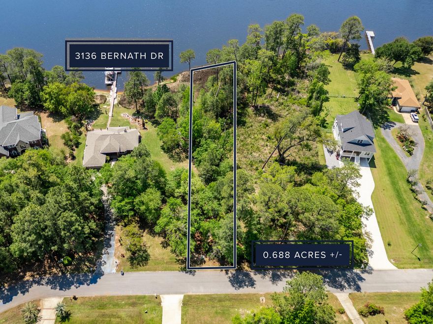 RARE WATERFRONT OPPORTUNITY- MULATTO BAY.Don't miss your chance to own one of the last available WATERFRONT lots on beautiful MULLATO BAY.  This 80ft WATERFRONT PROPERTY offers the perfect setting to build your custom dream home, complete with stunning waterfront views and unforgettable evening sunsets.Enjoy direct access to deep water ideal for docking a large boat of if you prefer Destiny Marina just blocks away offers both wet and dry slips.  Whether you are a boating enthusiast or simply love the serenity of the water, this lot delivers the best of WATERFRONT LIVING.An ADDITIONAL ADJACENT LOT MLS #977094 is also available - expand your vision or invest in the future.  Conveniently located near I-10, and just minutes form shopping, restaurants and everyday conveniences.