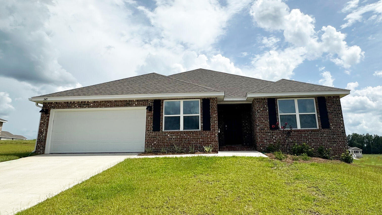 Charlie Day Estates is just minutes from shopping, dining, schools, & a short trip on SR-85 from the pristine beaches of Destin, Navarre, & Pensacola. The popular Sawyer model with its desirable open design for comfortable living & entertaining. 5 beds, 3 baths, covered patio, 2 car garage & awesome amenities. Well-designed kitchen features: GORGEOUS Quartz counter-tops stainless appliances, lg. island, smooth-top range, built in microwave, quiet dishwasher & pantry. Striking wood look flooring & PLUSH carpet in the bedrooms. The 'Smart Home Connect' System offers a variety of Smart Hm. Devices for your convenience. Bedroom 1 & adjoining bath has a separate shower, Garden tub, closet, beautiful Quartz counter-tops, double vanity & more. Great design & STYLISH curb appeal.