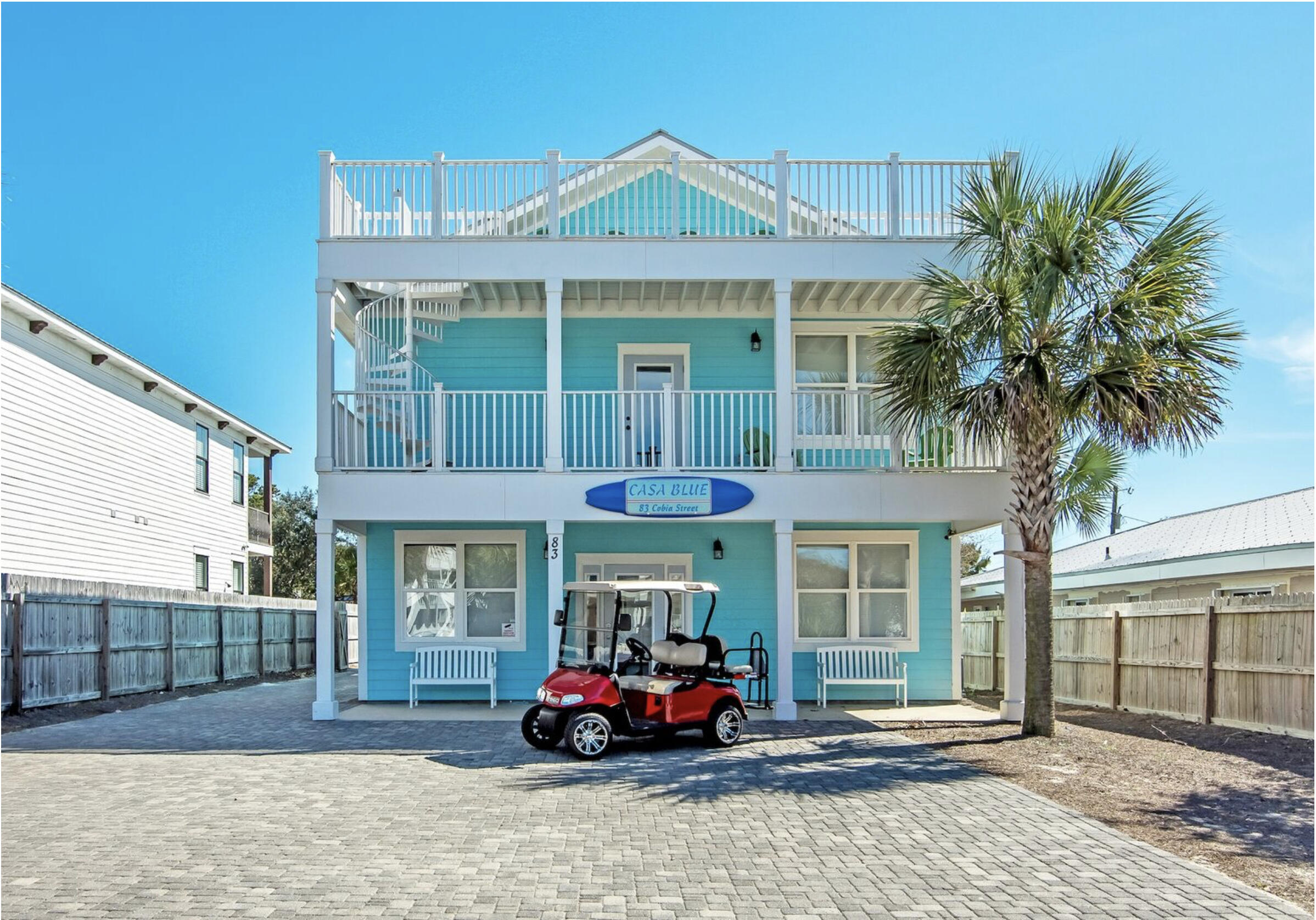 Casa Blue did $143,000 in nightly rent for 2021 with owner stays. $85,000 pre booked for 2022. Rental projection for 2022 is $180,000. No HOA. Turn key rental ready (everything stays) and can continue with current management company that has been managing the home for 3 years.