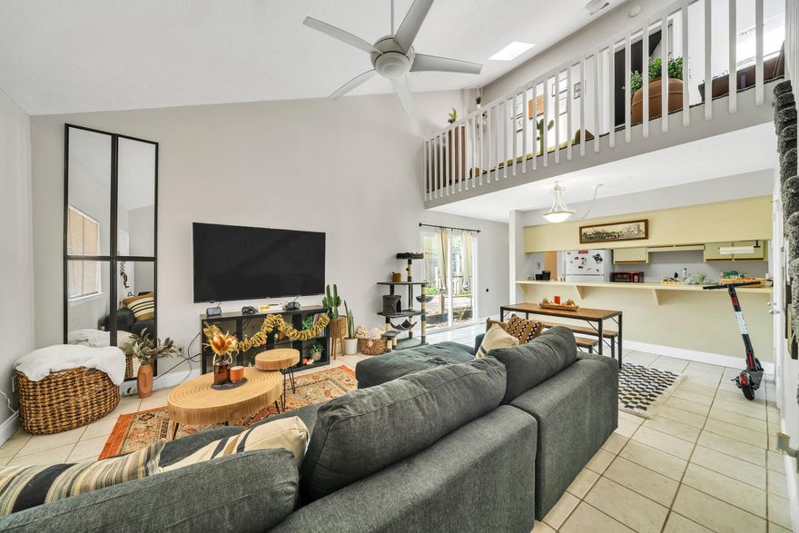 GENERATES $40K+ REVENUE A YEAR COMPLETELY PASSIVELY IF USED AS A SHORT TERM RENTAL.  Whether you are looking for a full-time residence, a home away from home, or an incoming producing property, this  END UNIT 2BR/2BA townhome is waiting for you! Enjoy the LARGE side yard and back yard. Most townhomes typically have smaller outdoor spaces. Conveniently located by shopping, restaurants, and by multiple beaches including Panama City Beach, St. Andrews State Park, and the renown Shell Island, this property is in a fantastic location for any, or all, of your needs. The open concept floor plan features tile floors with high ceilings in the main living areas and offers plenty of space for your living-room and dining room furniture.