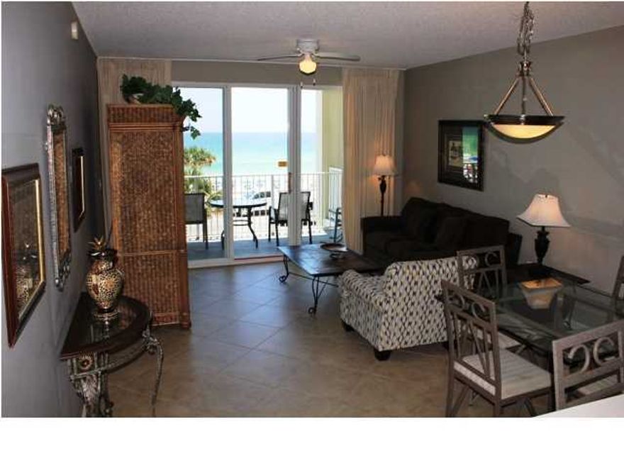 THIS CONDO HAS BEEN RECENTLY UPGRADED WITH MANY NEW FURNISHINGS. THE CONDO IS TILED THROUGHOUT. PARKING GARAGE AND AMENTIES. EASY ACCESS TO THE BRAND NEW WASHER AND DRYER INSTALLED IN JULY. THESE CONDOS MAKE GREAT RENTAL INVESTMENTS. THE VIEWS ARE AWESOME! MAJESTIC SUN OFFERS access to 2000 FEET OF BEACH, FITNESS CENTER, AND INDOOR/OUTDOOR POOL. YOU CAN TAKE ADVANTAGE OF SEASCAPE 'S 18 HOLE GOLF COURSE AND TENNIS COURTS AS WELL.