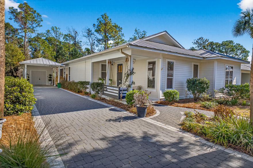 Tucked away on a peaceful lot in the Crystal Lake neighborhood of Sandestin Golf & Beach Resort, this stunning, completely updated cottage at 2041 Crystal Lake Drive offers a serene setting and exceptional outdoor living rarely found in the community.This beautiful 4-bedroom home, including a desirable double master layout, has been thoughtfully updated throughout. The backyard is a true retreat, featuring a screened porch with new screens, an outdoor shower, and a beautifully designed fire pit area--ideal for relaxing or entertaining year-round.Inside, the home is offered fully furnished with high-quality furnishings (with a few exclusions). Inside, the home is offered fully furnished with high-quality furnishings (with a few exclusions). The interior was painted in 2020, and the exterior was freshly painted last week, giving the home a crisp, move-in-ready feel.

The kitchen and bathrooms feature quartz countertops installed in 2020, and gas has recently been run to the home, allowing for a brand-new KOSTCH gas range and the addition of a tankless Rinnai hot water heater installed approximately six months ago. All other appliances were replaced in 2020 as well. A former pantry has been converted into a stylish coffee bar with barn doors, while the hot water heater room now functions as a dedicated pantry.

Additional exterior features include brick pavers in the driveway, a dedicated golf cart parking pad, a carport, and an exterior storage closet.

A 6-seater golf cart is available for purchase outside of closing, making it easy to enjoy everything Sandestin has to offerincluding the beach, golf courses, dining, shopping, and Baytowne Wharf.

As an introduction to the Sandestin lifestyle, we invite our new owners to explore amenities that make Sandestin special. The listing brokerage and seller(s) are presenting the buyer(s) of this property with (2) 90-minute rounds of Tennis court time, a golf foursome at one of our three championship courses, and a round of golf for up to four (4) players at the unrivaled Burnt Pine Golf Club.

Sandestin Golf and Beach Resort features more than seven miles of beaches and pristine bay front, four championship golf courses, 15 world-class tennis courts, a 226-slip marina, a fitness center, spa and celebrity chef dining. Shop, dine and play at the charming pedestrian village, The Village of Baytowne Wharf and more. Inside the gates of the resort, residents enjoy a balanced lifestyle of high-class living, spanning the 2,400 acres from the beach to the bay. Everything within the gates of the resort is accessible by golf cart or bicycle. The entire resort is interconnected by miles of pedestrian, bike and golf cart paths that weave through groves of live oaks, meandering past natural lagoons, fountains, man-made lakes, and meticulously landscaped fairways.