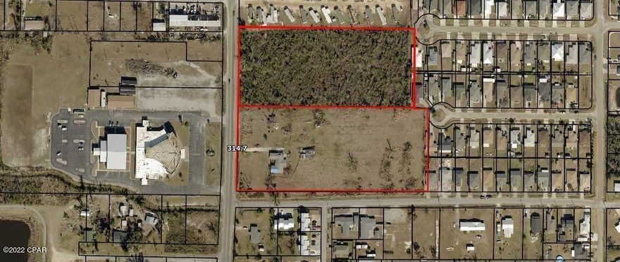 9.4 Acres Commercial on East Ave in Panama CIty. Seller is joining 2 parcels together and had it Rezoned to Multi-family R-3.