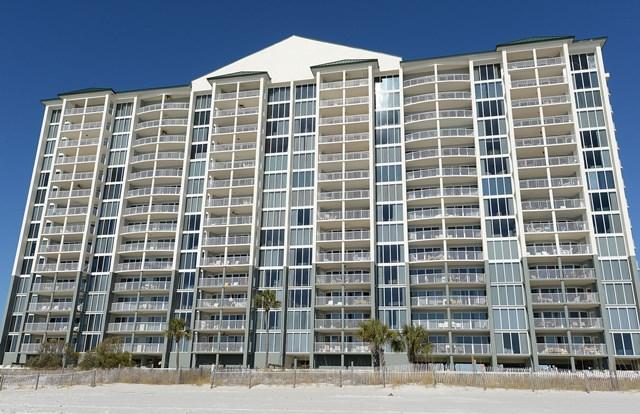 Gulf Front with awesome view / 3 pools / 3 hot tubs. Luxury Gulf front condo. 2 BR /2 BA. Sleeps 6. 1 king bed, 2 queen beds; Large wall mounted flat screen TV's in LR and both BR's. Free Wifi/HBO. 2 seasonally reserved beach chairs w/umbrella. Large balcony. New appliances; granite counters; some new furniture. Floor to ceiling Gulf vews.