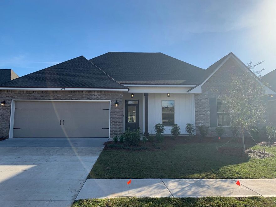 The CAMELLIA IV G in The Trails at Hammock Bay community offers a 4 bedroom, 2 full bathroom, open and split design. Upgrades added (list attached).
Special Features: double vanity, garden tub, separate custom tiled shower, and walk-in closet in master bath, kitchen island, walk-in pantry, boot bench in mud room, covered porch and patio, recessed can lighting, undermount sinks, custom backsplash in kitchen, ceiling fans in the living room and master are standard, bronze plumbing fixtures, framed mirrors in all baths, smoke and carbon monoxide detectors, automatic garage door with 2 remotes, landscaping, architectural 30-year shingles, and more!
Energy Efficient Features: tankless gas water heater, kitchen appliance package with gas range, vinyl low E MI windows, and more!