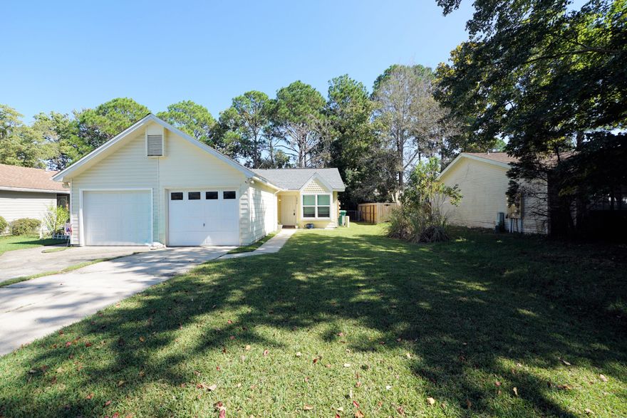 Conveniently located near Hurlburt Field, Eglin AFB, shopping, schools, and beaches, this updated 2-bedroom, 2-bath end-unit townhome offers comfort and style. The kitchen features plenty of shaker-style cabinets, generous counter space, a pantry, and all appliances. A breakfast bar overlooks the spacious living room, creating an inviting open layout perfect for entertaining. A separate dining room completes the living areas.The primary bedroom is located at the back of the home and includes an ensuite bathroom and a large closet. The second bedroom sits at the front of the home and has access to a full guest bathroom. A detached one-car garage and a large fenced backyard with a covered patio complete this charming property.Neutral paint colors and LVP flooring throughout. Pets may be allowed with Owner approval and a non refundable pet fee.

No smoking.

All applicants 18 years or old must fill out an application @ www.nicevillerentals.com