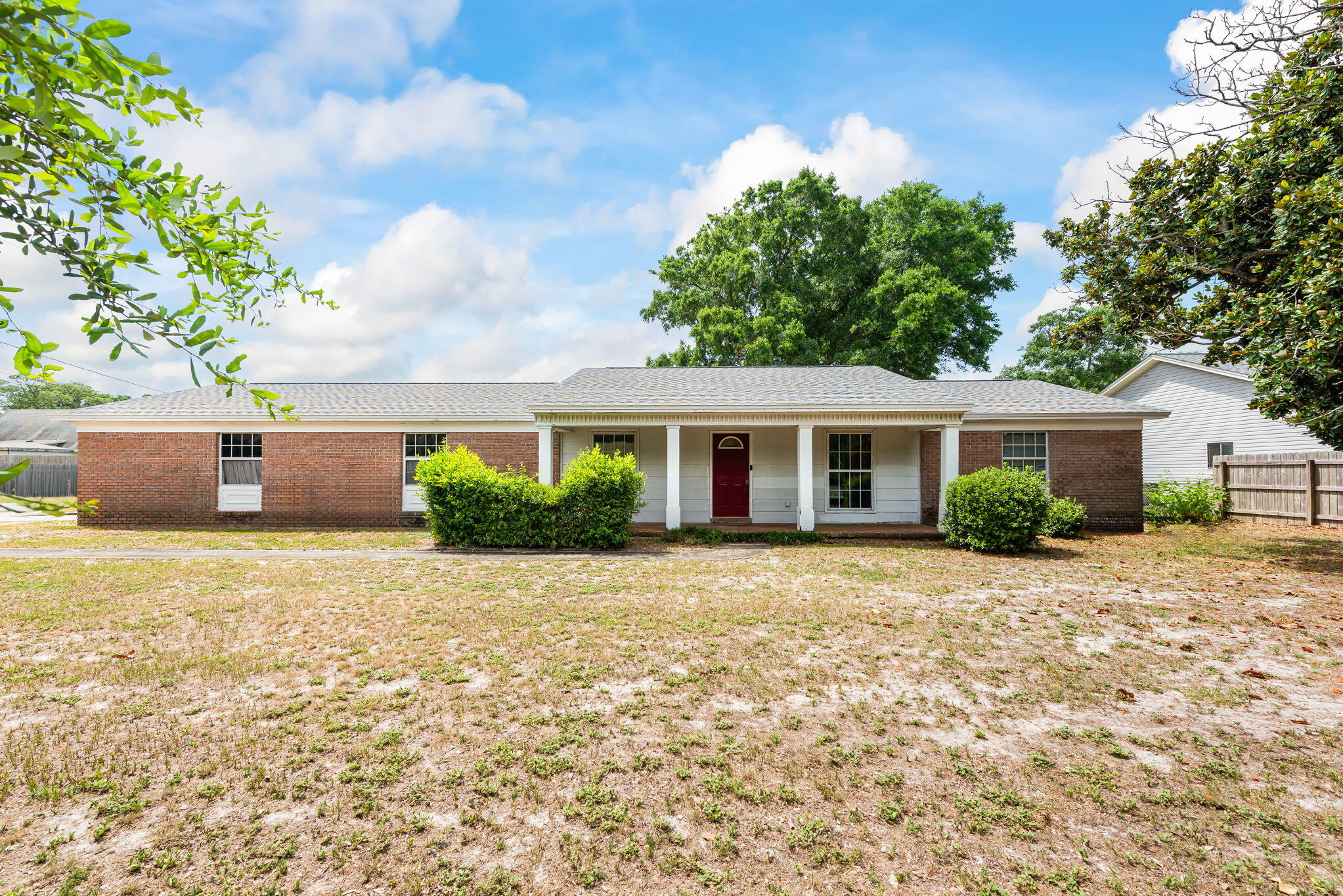 Welcome to this charming 3 bedroom 2 bath brick home in the sought after Seaglades neighborhood. This home has a great layout and is ready for a new owner to give it some love to bring it to its full potential! Roof was done in 2022, HVAC was done in 2023, and the hot water heater was replaced this year. Don't miss out of everything this neighborhood has to offer, such as the shared dock, waterfront park, and it's just minutes from the boat launch on Big Lagoon and the Gulf!
