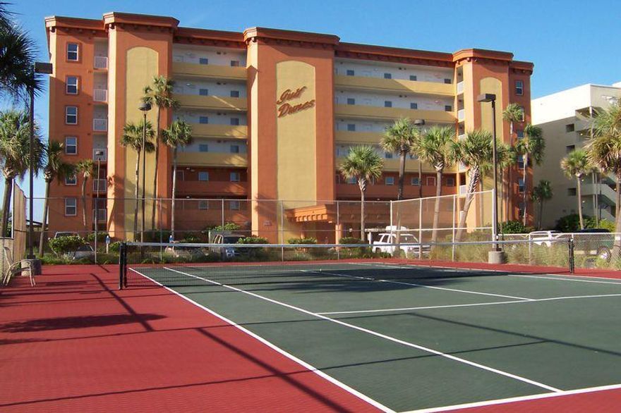 Direct Gulf View 6th Floor unit with awesome views. 2 large bedrooms, Master overlooks the gulf and has a walk out to the balcony, 2 full baths, and a bunk room. Large living and kitchen. This fully furnished condo comes with a deeded parking spot under the building. Enjoy not only the gulf views, but the directly on the beach, amenities include 2 pools, fitness room, hot tub, tennis and grills. Rental income is fantastic! Great rental potential! The rental income for Gulf Dunes 609 was $38,702.29 for 2017. The average monthly Gulf Power bill was $132.00 a month.