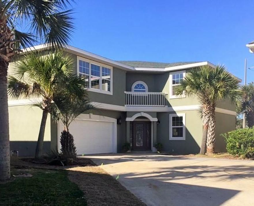 Seller Motivated!! Totally remodeled 4 Bedroom 2 1/2 bath open floor plan home centrally located in Miramar Beach, FL New kitchen cabinets with new granite counter tops. Brand new stainless steel appliances come with the home. Bathrooms has new tile. Beautiful open staircase. 2 story foyer area. Huge master bedroom has a separate seating area and huge walk in closet. Other bedrooms are a nice size with plenty of room. New travertine flooring and carpet in bedrooms. New windows, doors and garage door. New sprinkler system, sod and landscaping.