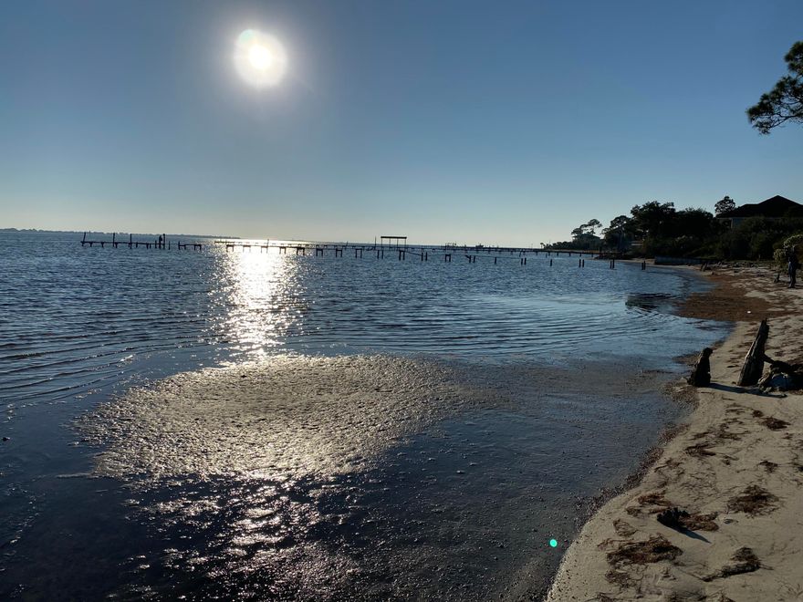 102 feet located on beautiful Santa Rosa Sound, level, with sandy beach, direct view across form the condominiums of Navarre Beach. The site is ideal for your new waterfront home, located close to all that Navarre has to offer, minutes from the Gulf, and a short commute to Hurlburt. If you are thinking about waterfront this location is ideal.